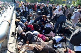 Đánh bom tại Thổ Nhĩ Kỳ: Số người thiệt mạng lên tới 86 